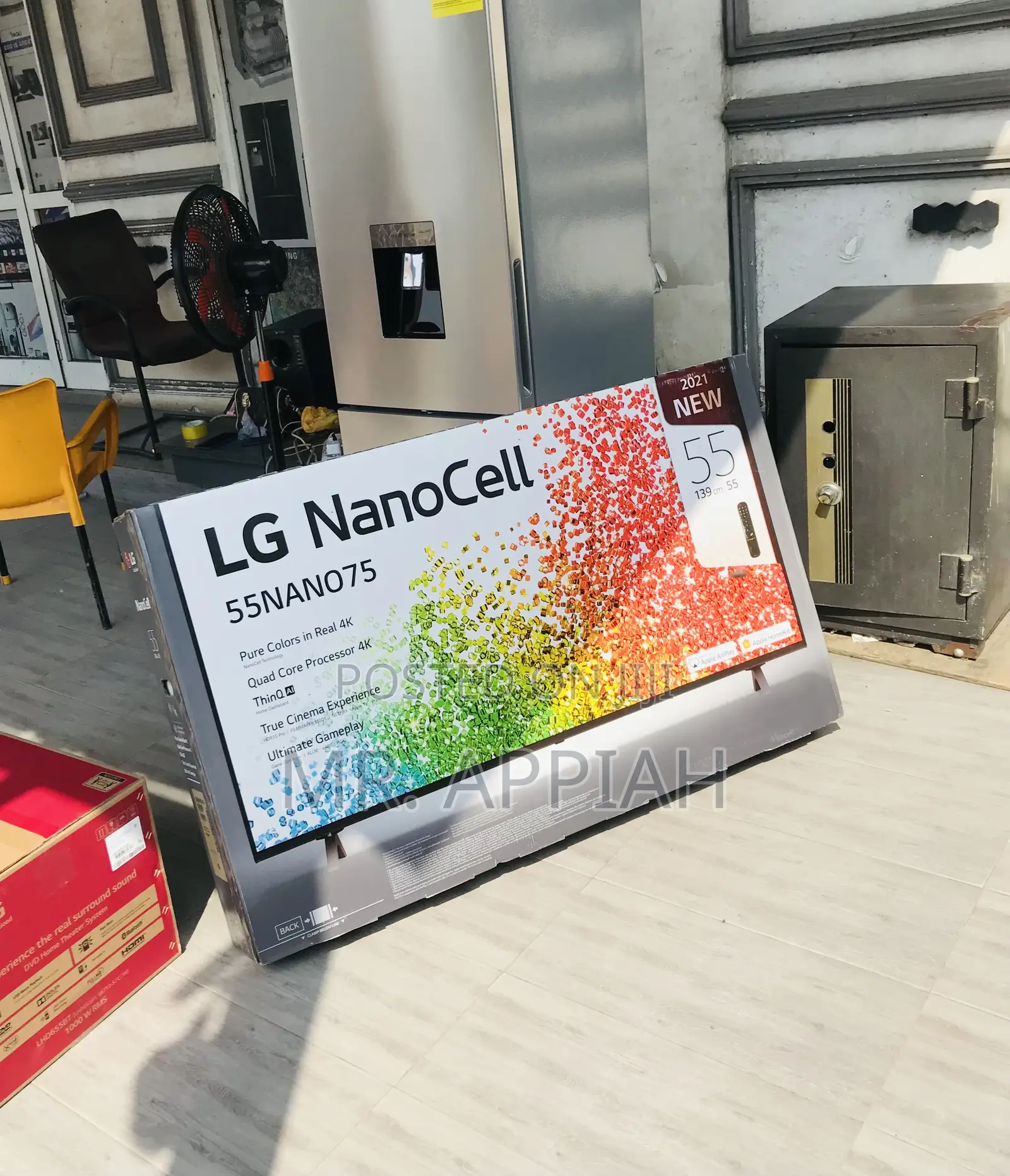 Choose Original LG 55nano75 55” Nanocell Smart Screen Tv.