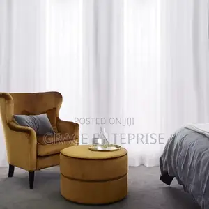 Neat and Affordable Voile 2in1 Curtains in High Quality