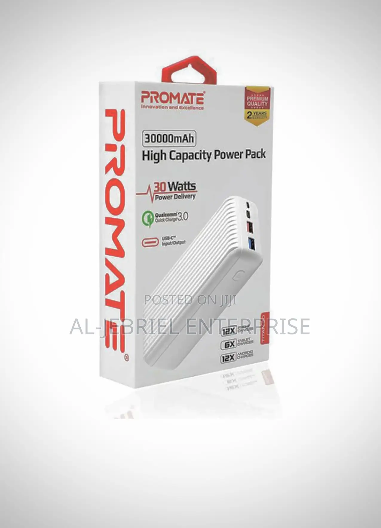 30,000mah Powerbank -Promate TITAN-30C