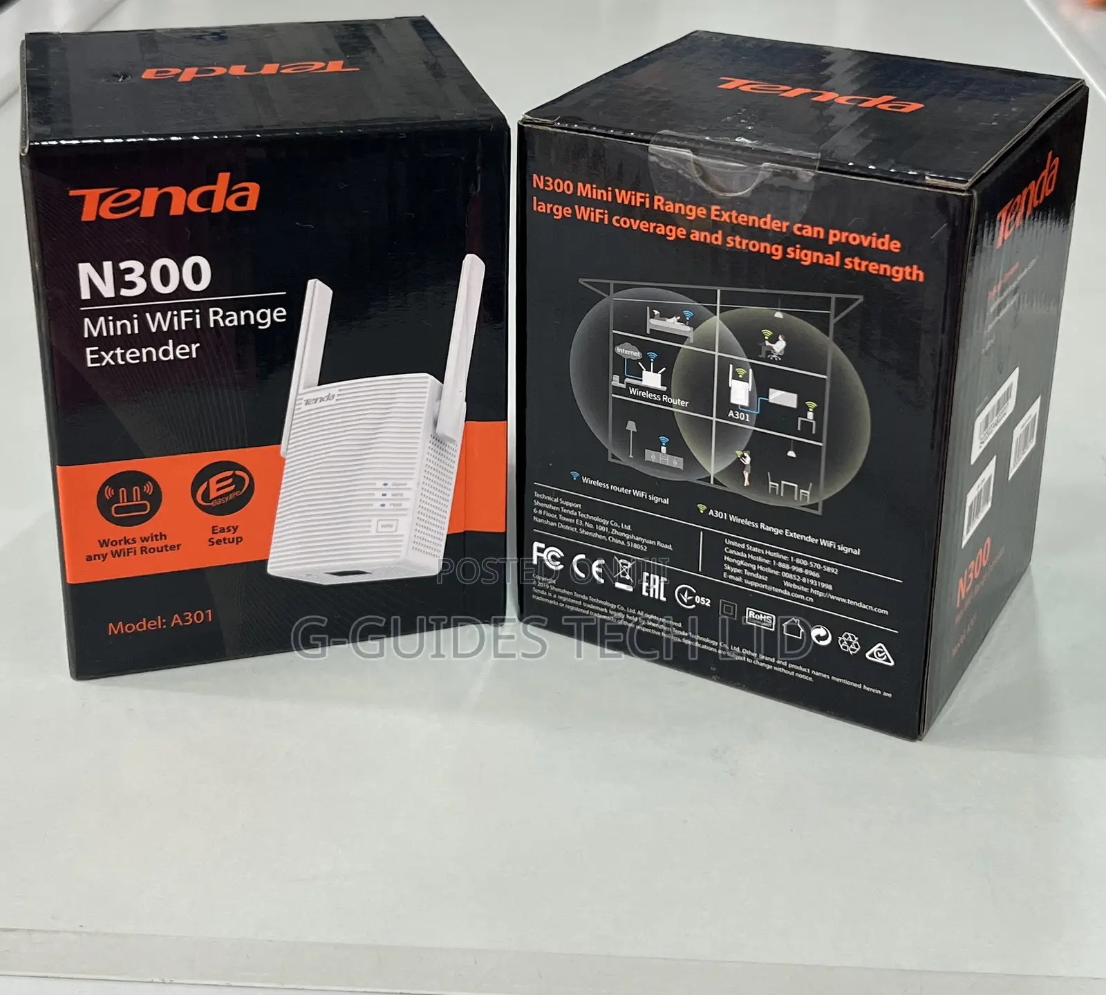 Tenda N300 Wifi Range Extender A301,Tenda N300 Wifi Repeater