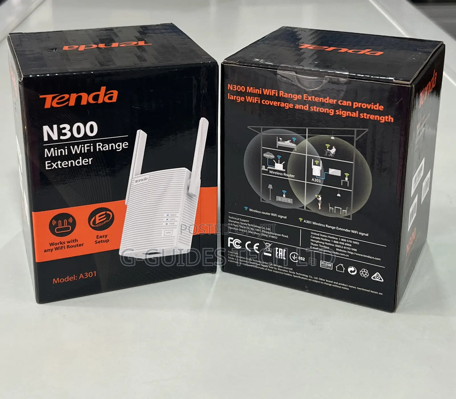 Tenda N300 Wifi Range Extender A301,Tenda N300 Wifi Repeater