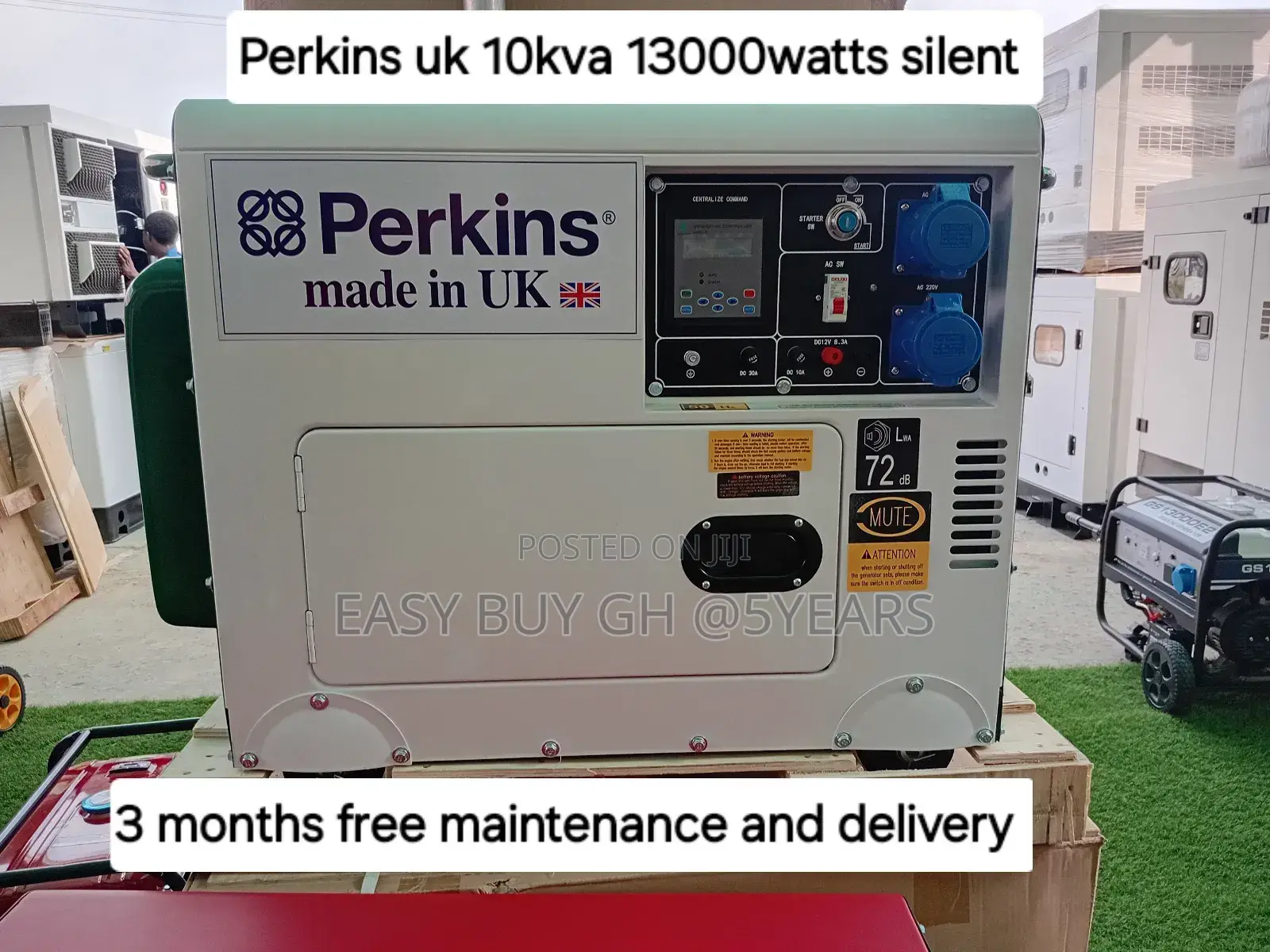 Newly Unpacked 10kva Perkins Diesel Silent Generator 10kva