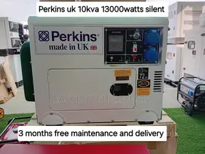 Newly Unpacked 10kva Perkins Diesel Silent Generator 10kva