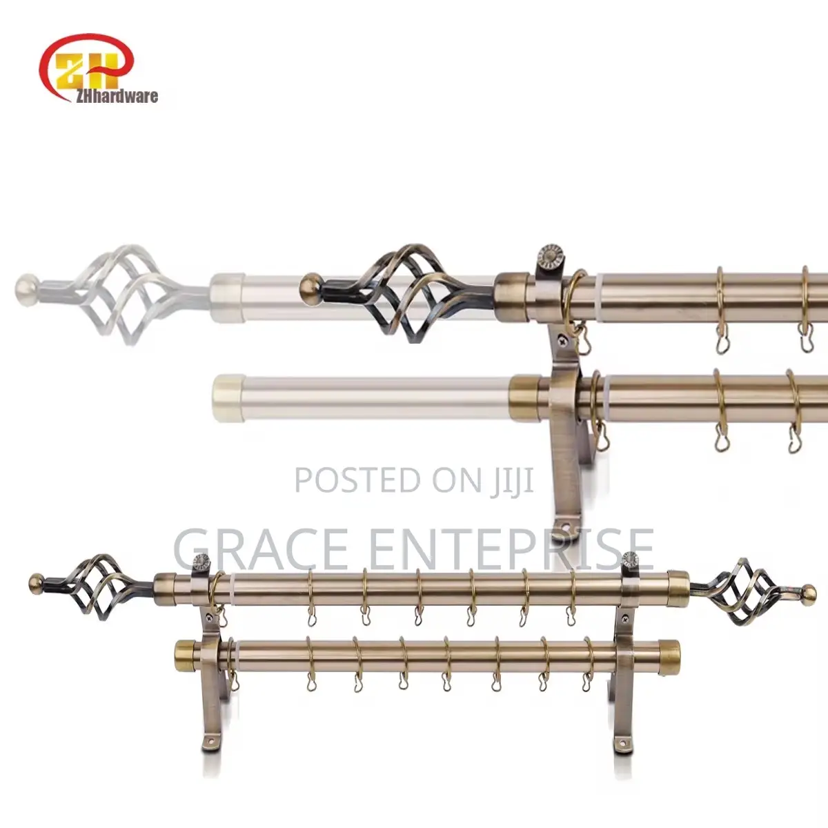 Superb and Ultra Modern Curtains Rod in Diff Colors