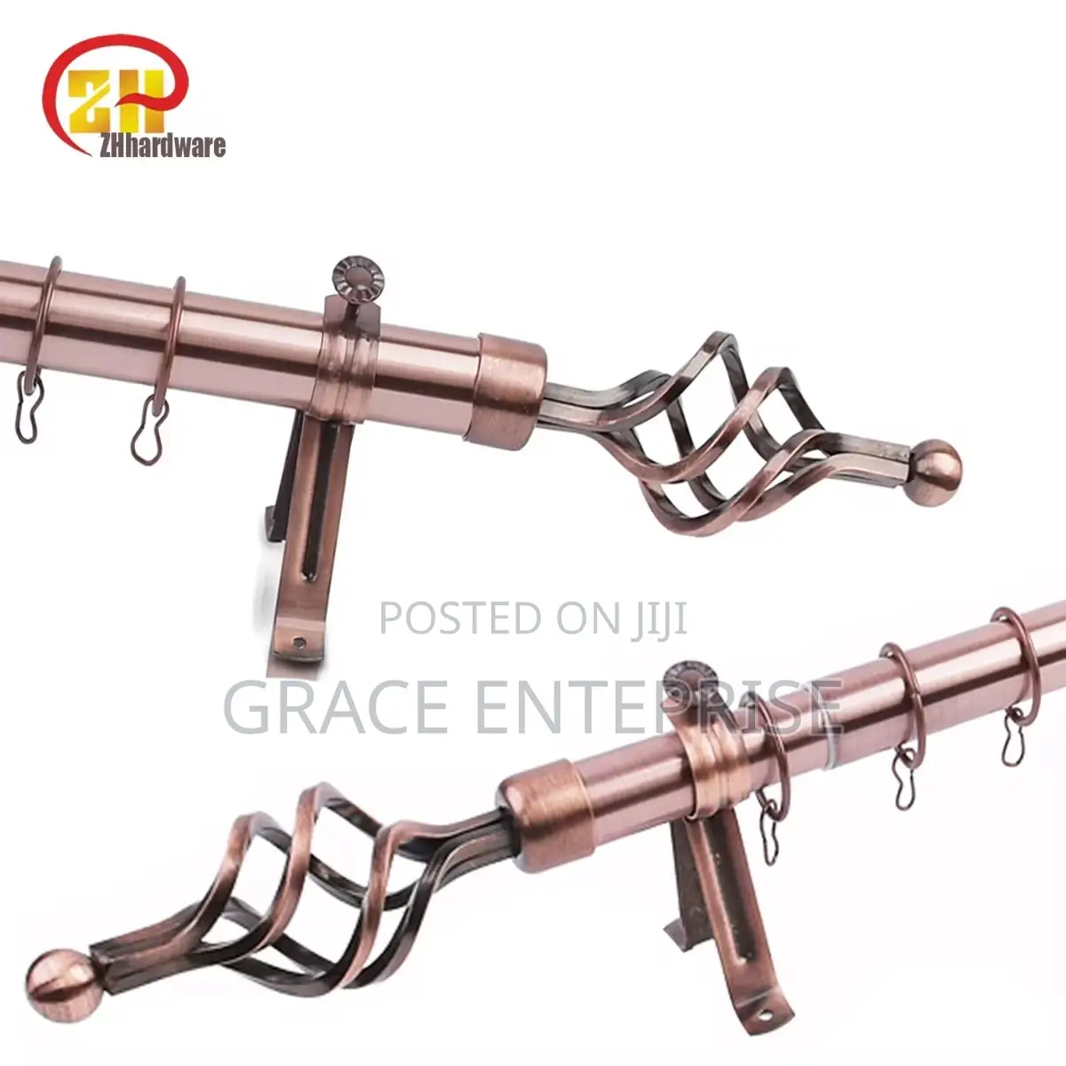 Clean and Neat Expandable Curtains Rod