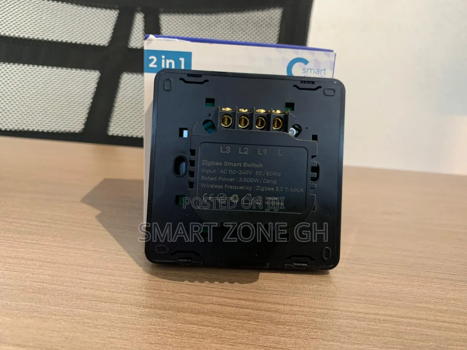 3 Gang Zigbee C-Smart No Neutral Switch