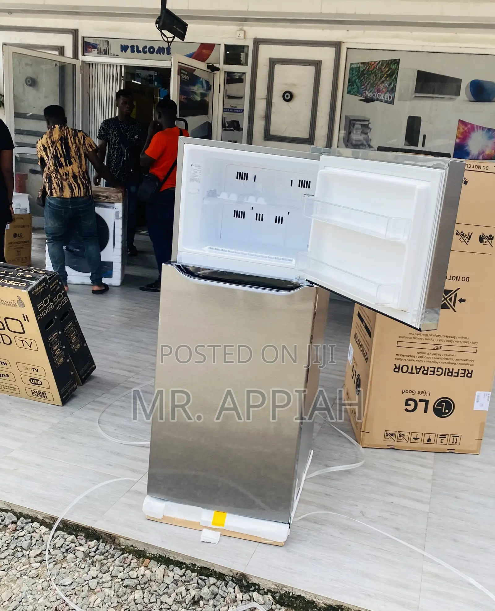 Purchase Unique LG GN.B202SQBB 2 Door Fridge(Silver)