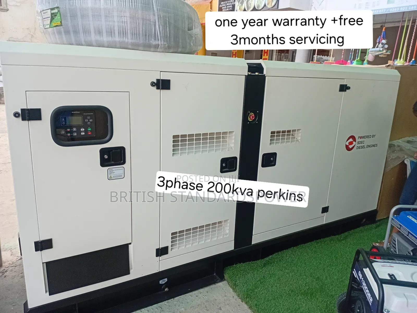Super Silent and Quality 200kva Diesel Genset With 3phased.