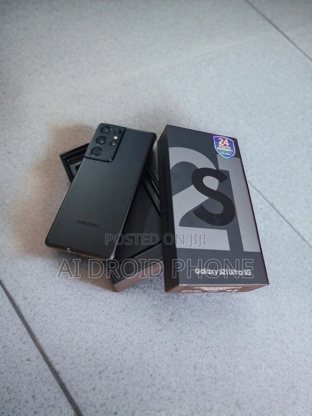 New Samsung Galaxy S21 Ultra 5G 128 GB Black