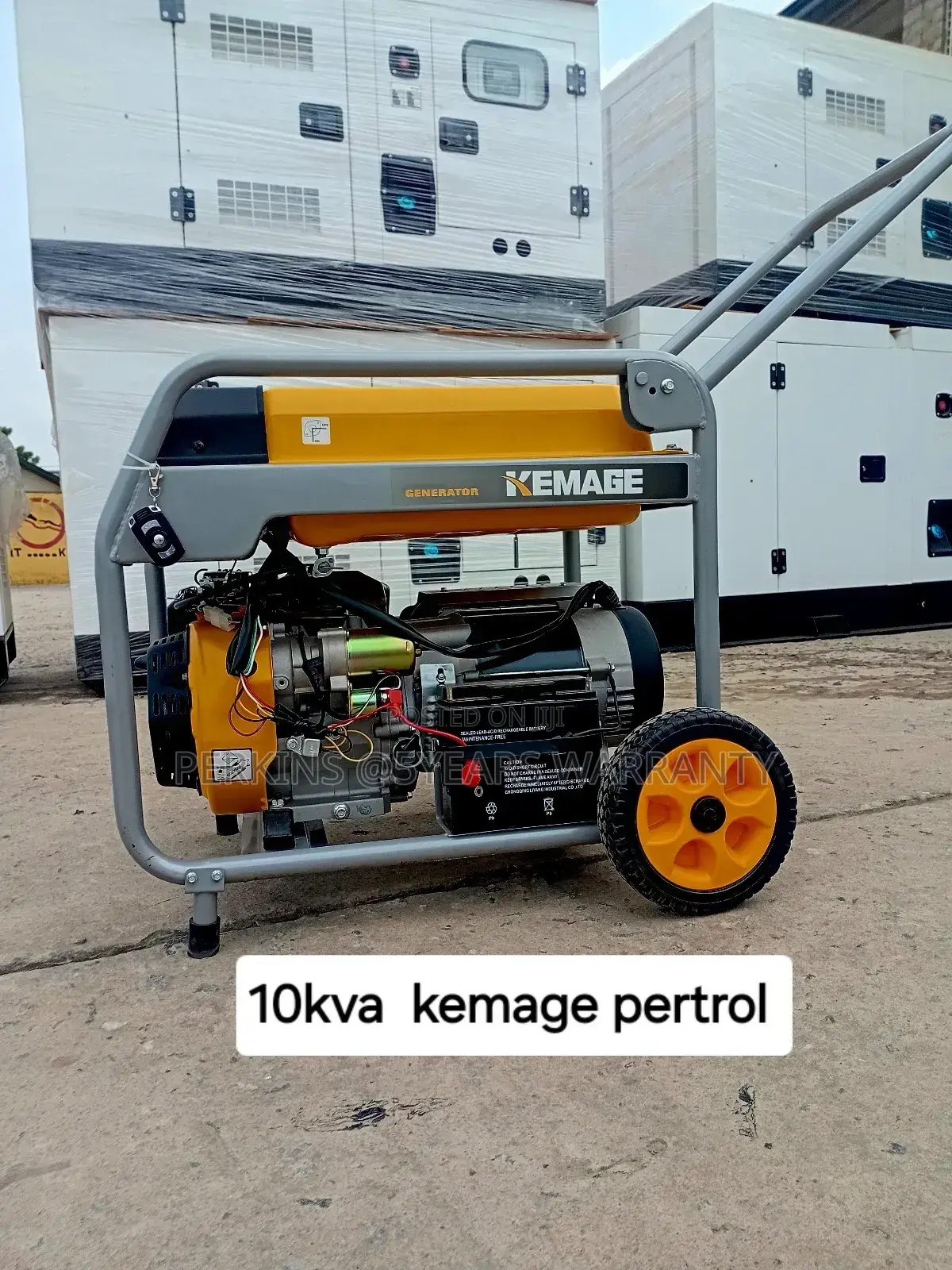 Service Support 10kva 3000wats Kemage Pertrol Generator10kva