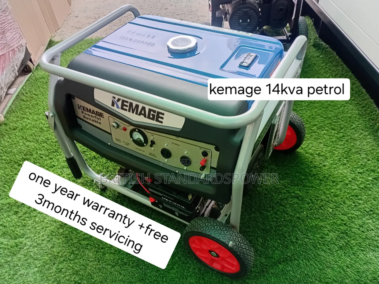 100% Copper Engine 14kva Petrol Genset