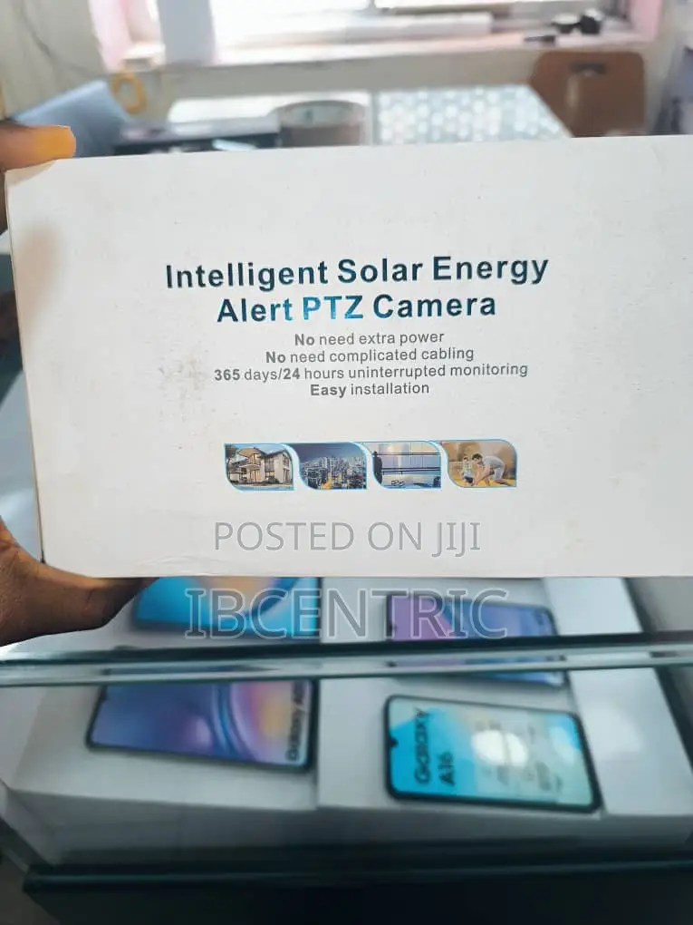Intelligent Solar Energy Alert PTZ Camera