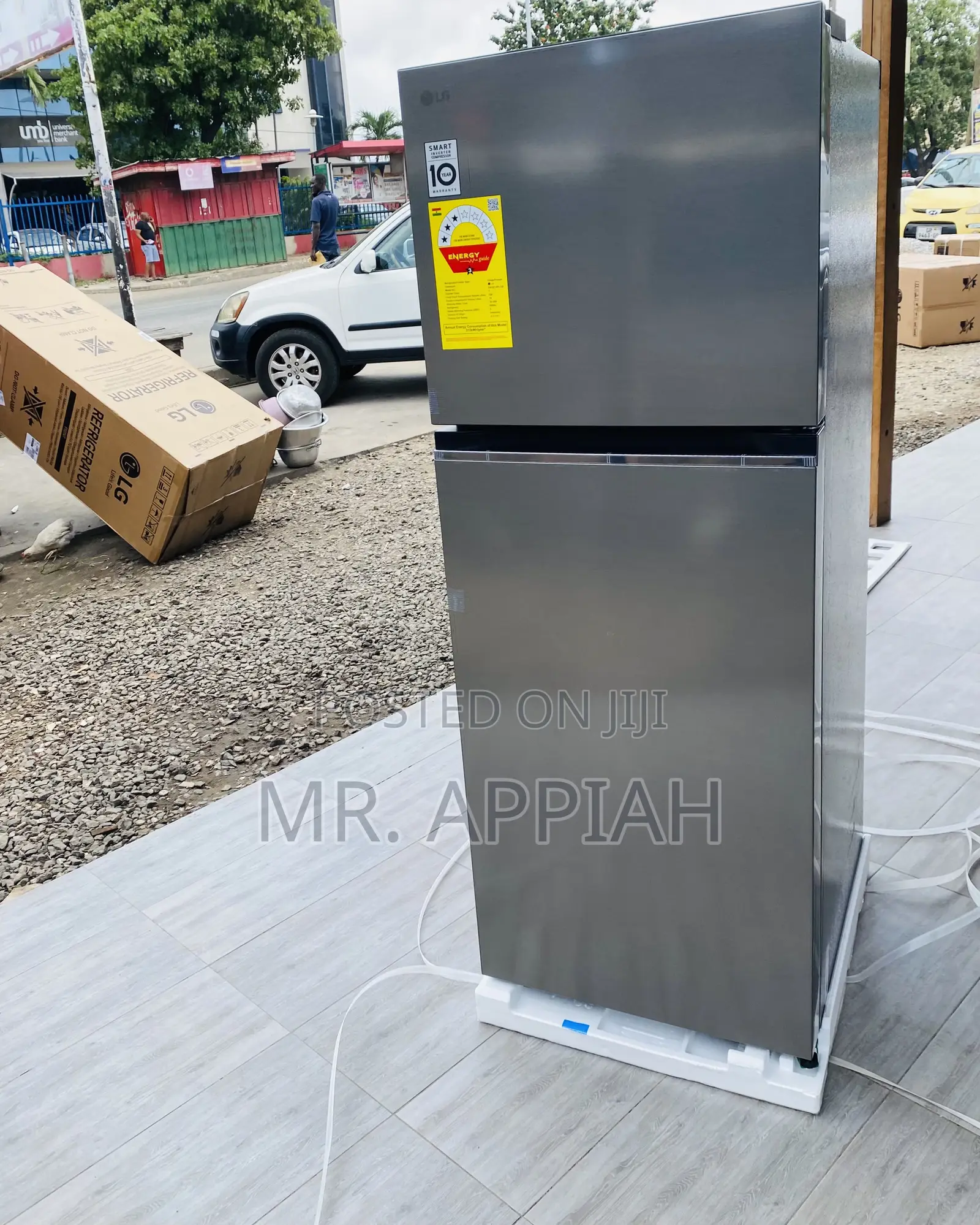 Shop Unique LG GN.B312PLGB 2 Door Electric Fridge(Silver)