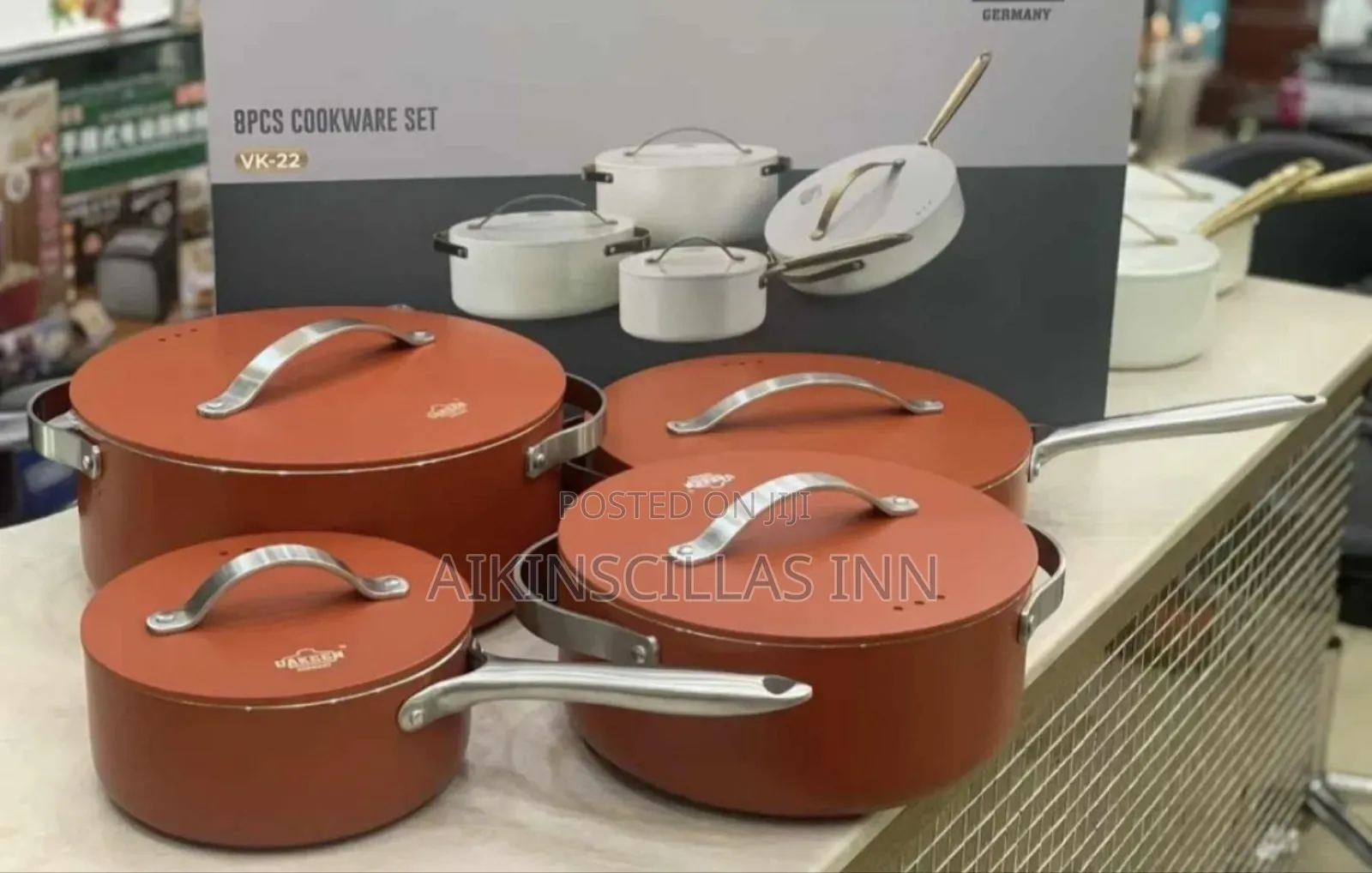Ceramic 8pcs Cooking Pot/Cookware