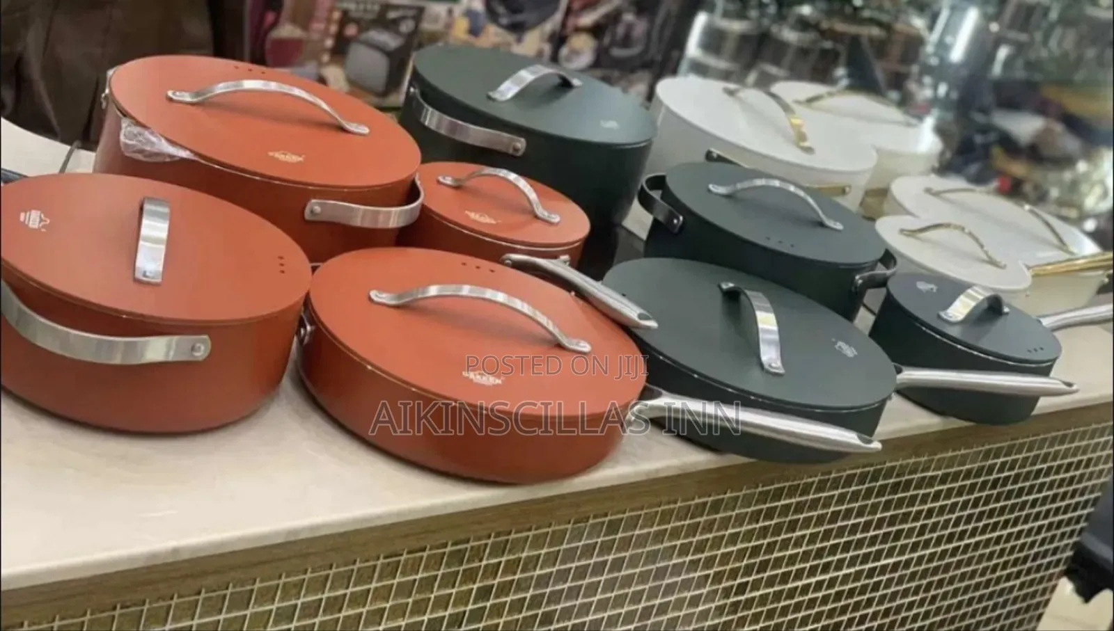 Ceramic 8pcs Cooking Pot/Cookware