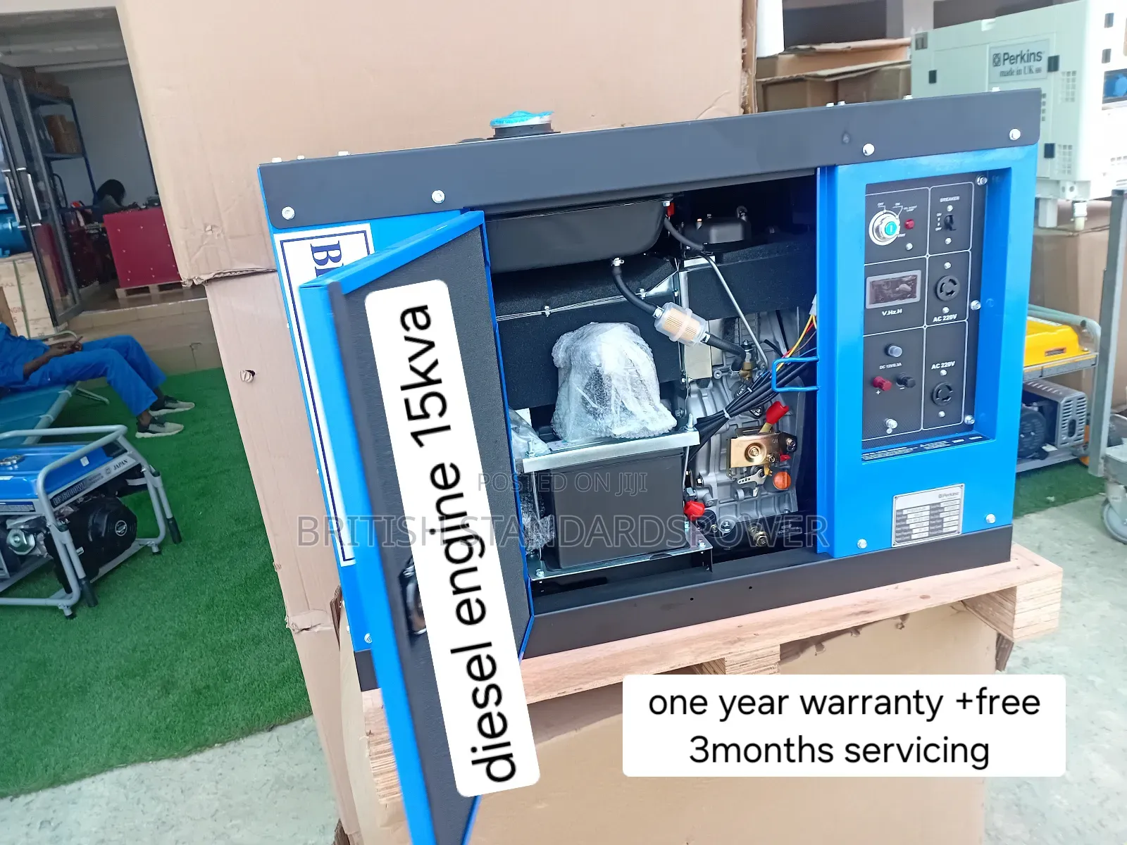 Commercial Grade 15kva Diesel Power Unit