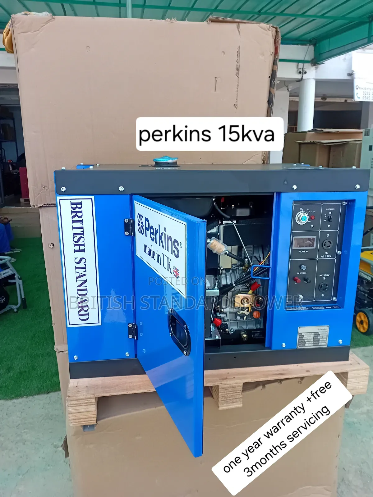 15kva Silent Genset Powered by Perkins Engine