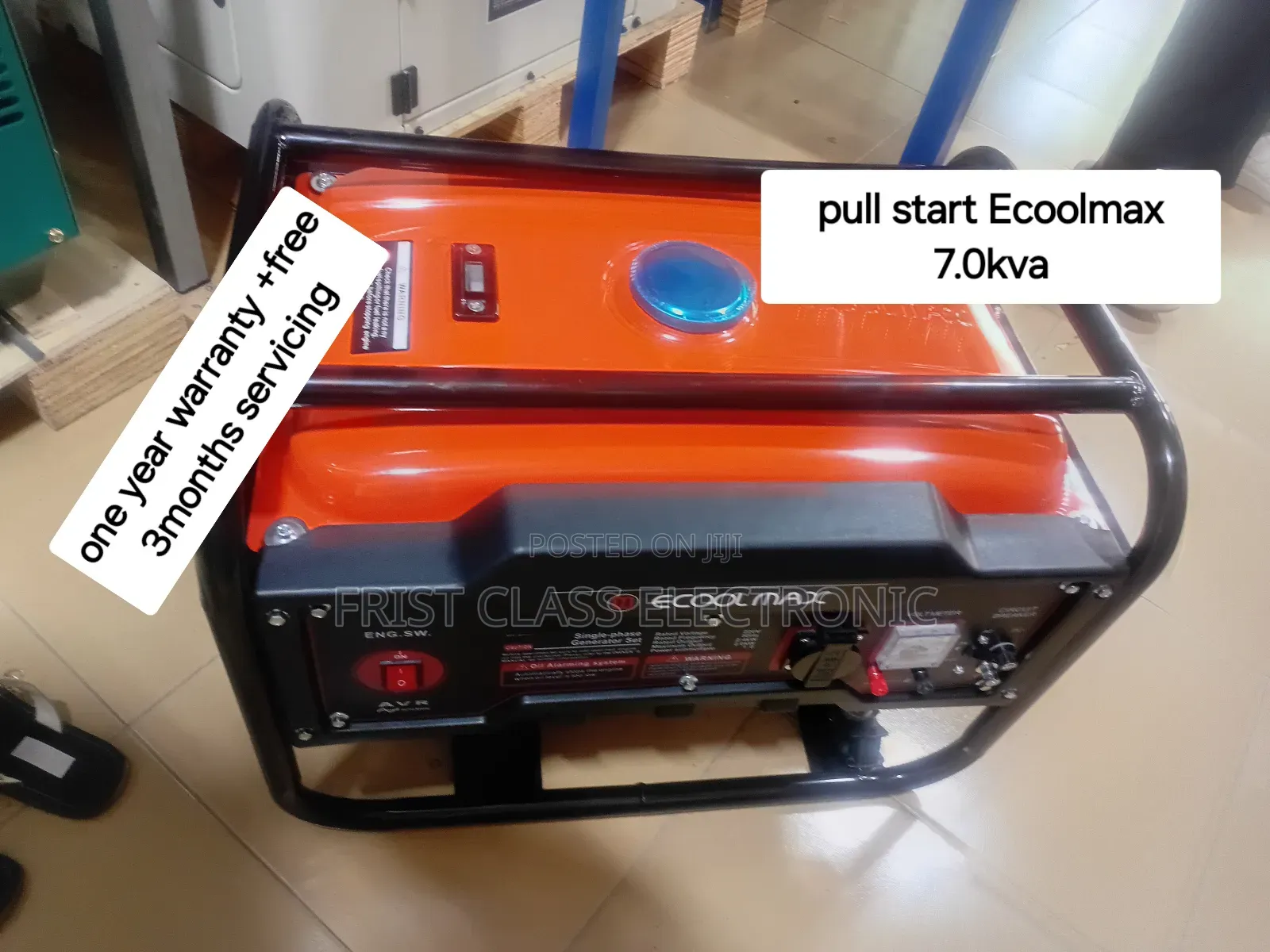 Portable 7.0kva Gasoline Engine