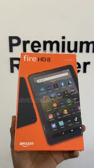 New Amazon Fire HD 8 (2022) 32 GB Black