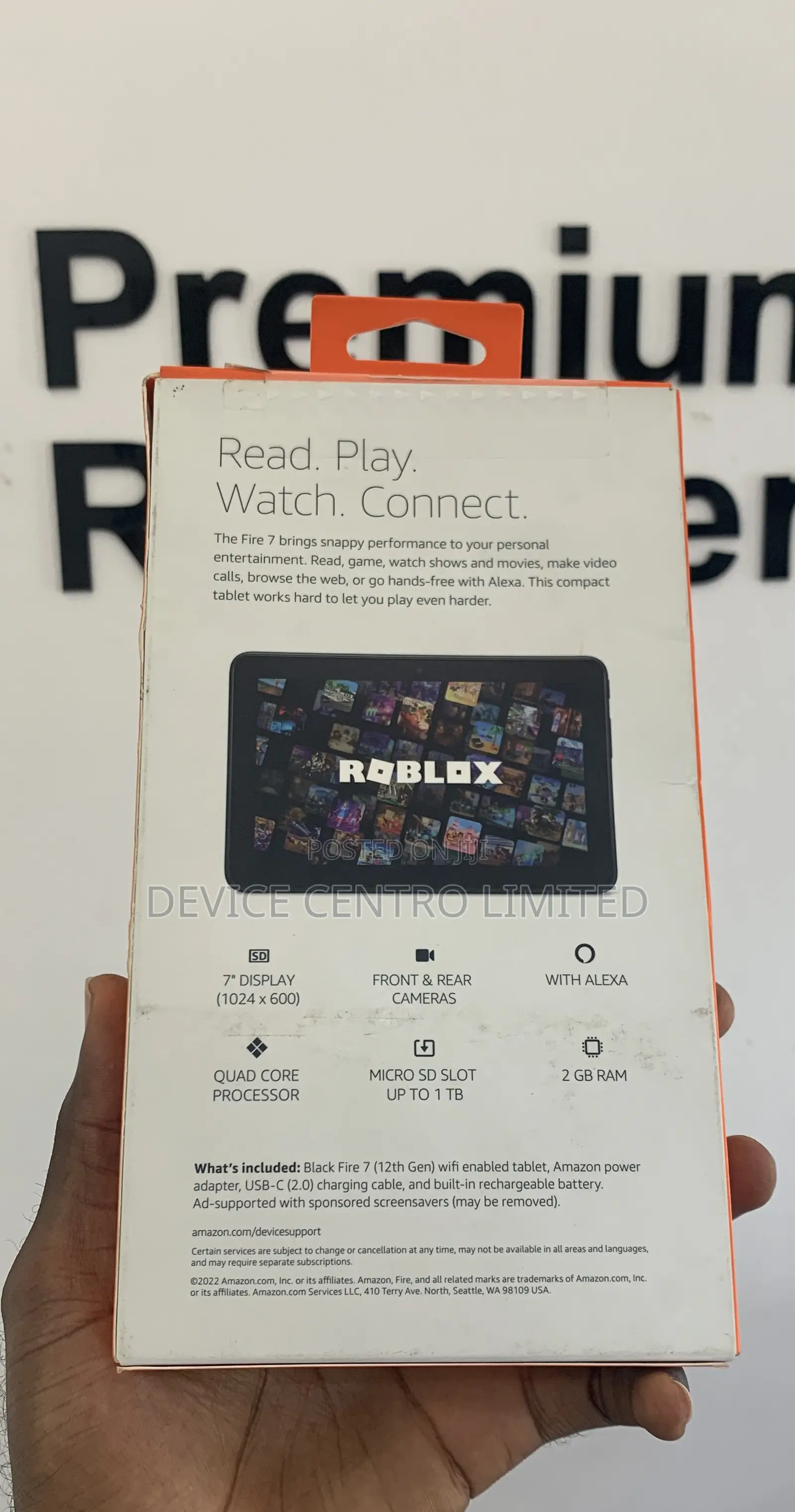 New Amazon Fire 7 16 GB Black