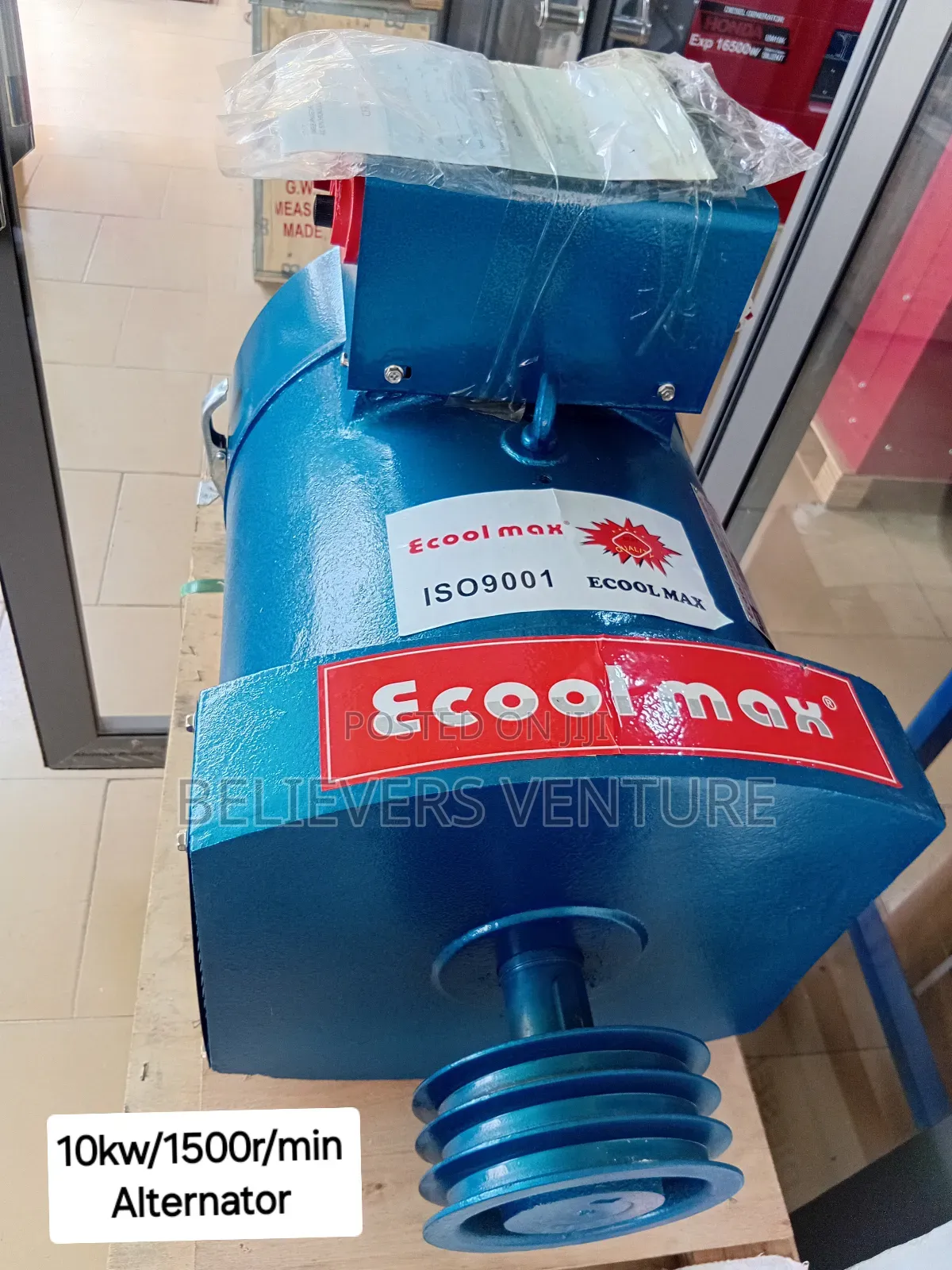 Strong 10kva Japan Made Ecoolmax Alternator Single Phase