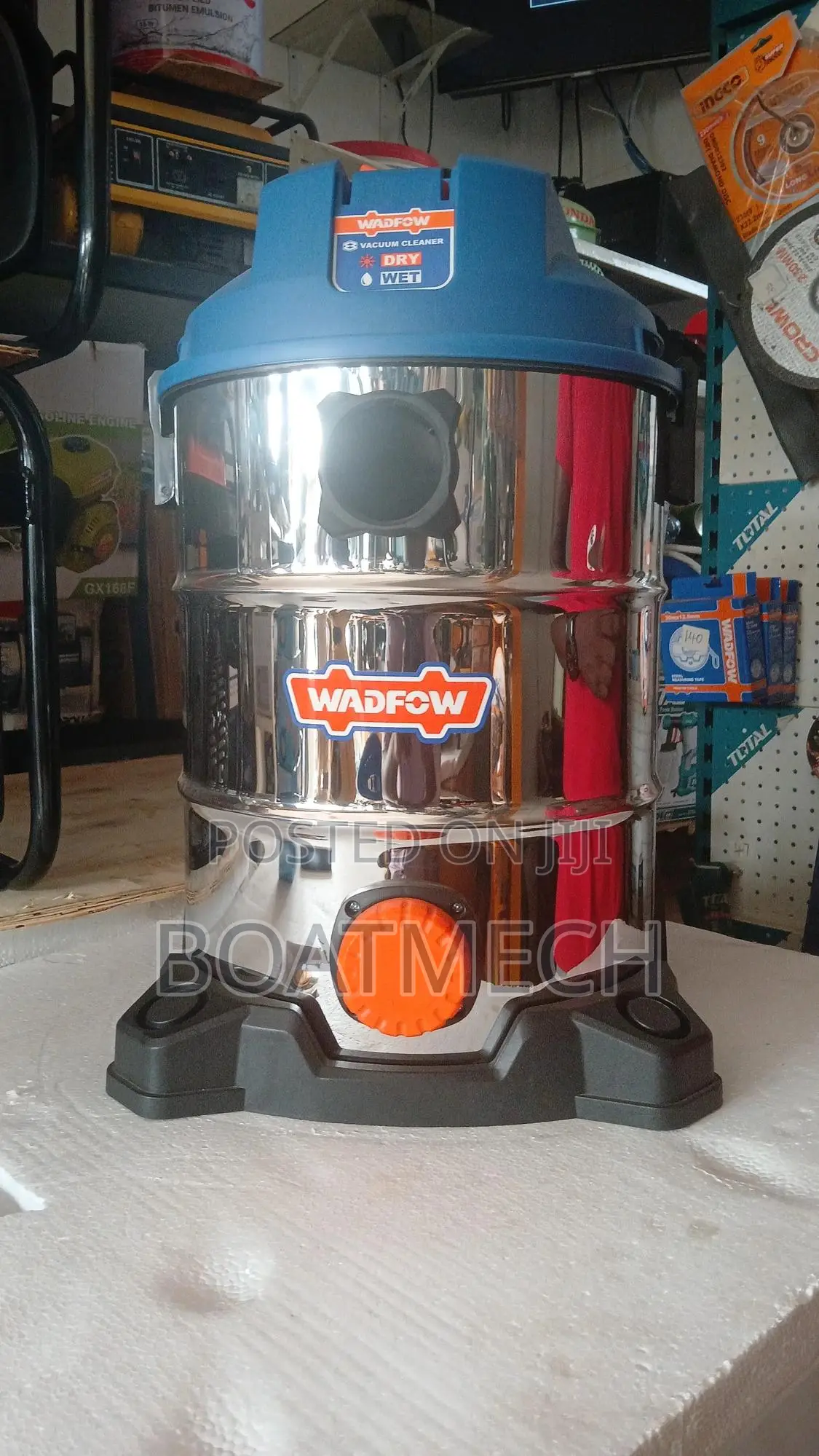 WADFOW 1200W Wet Dry Vacuum Cleaner