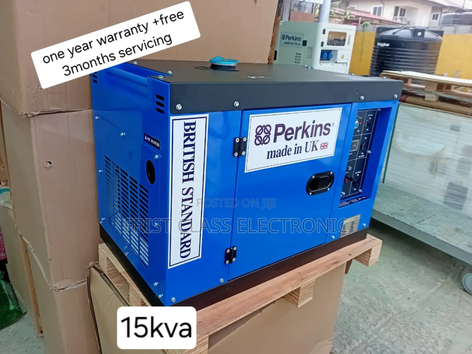 Heavy Duty Top Notch 15kva With Diesel Engine