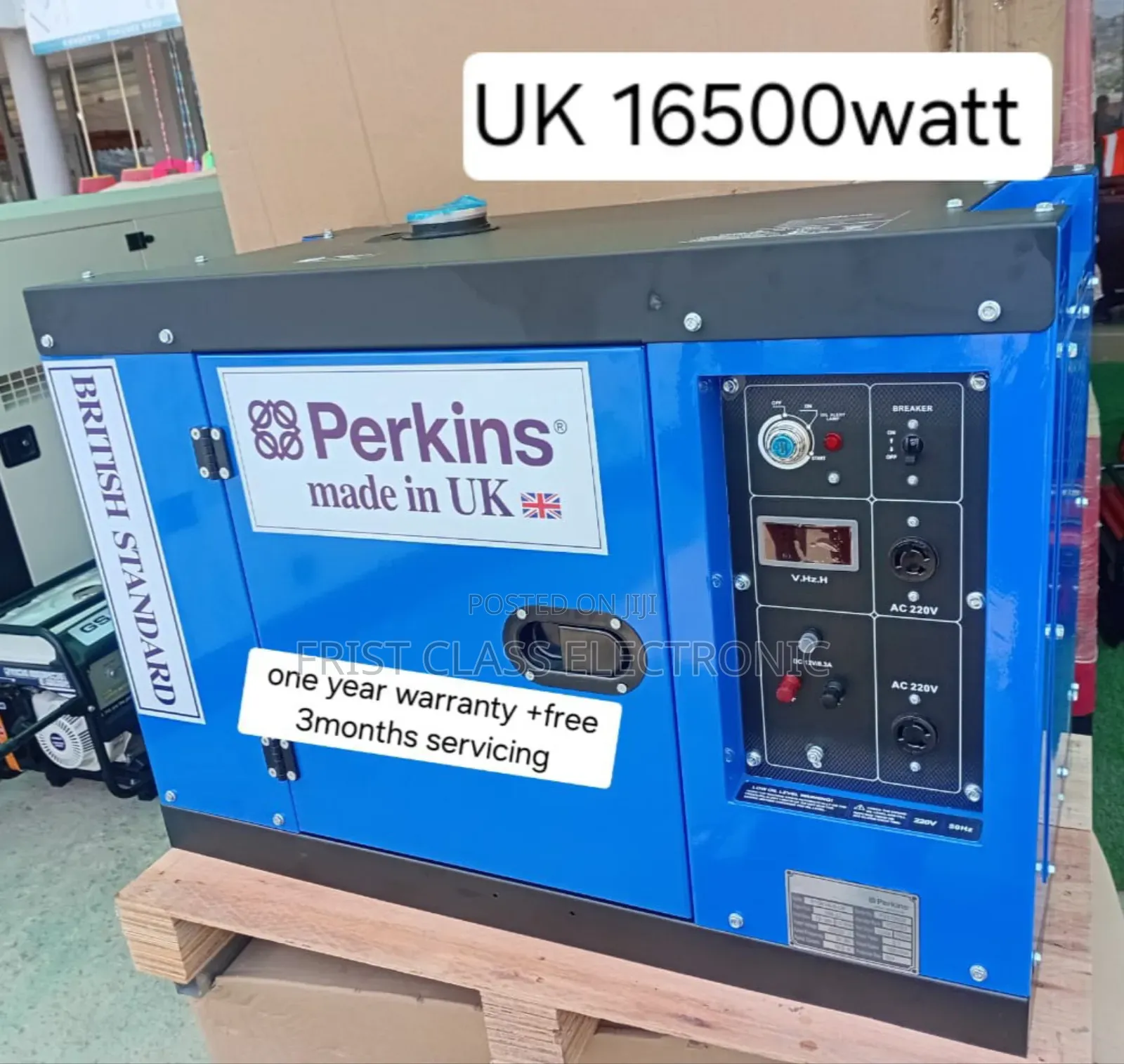 100% Copper Engine Silent 15kva Genset