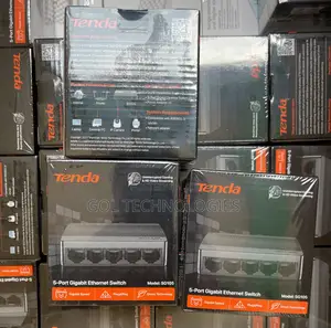 5 Port Gigabit Switch Tenda High Speed Gigabit Desktop