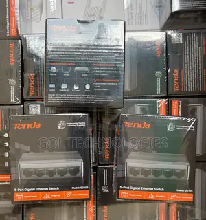 5 Port Gigabit Switch Tenda High Speed Gigabit Desktop