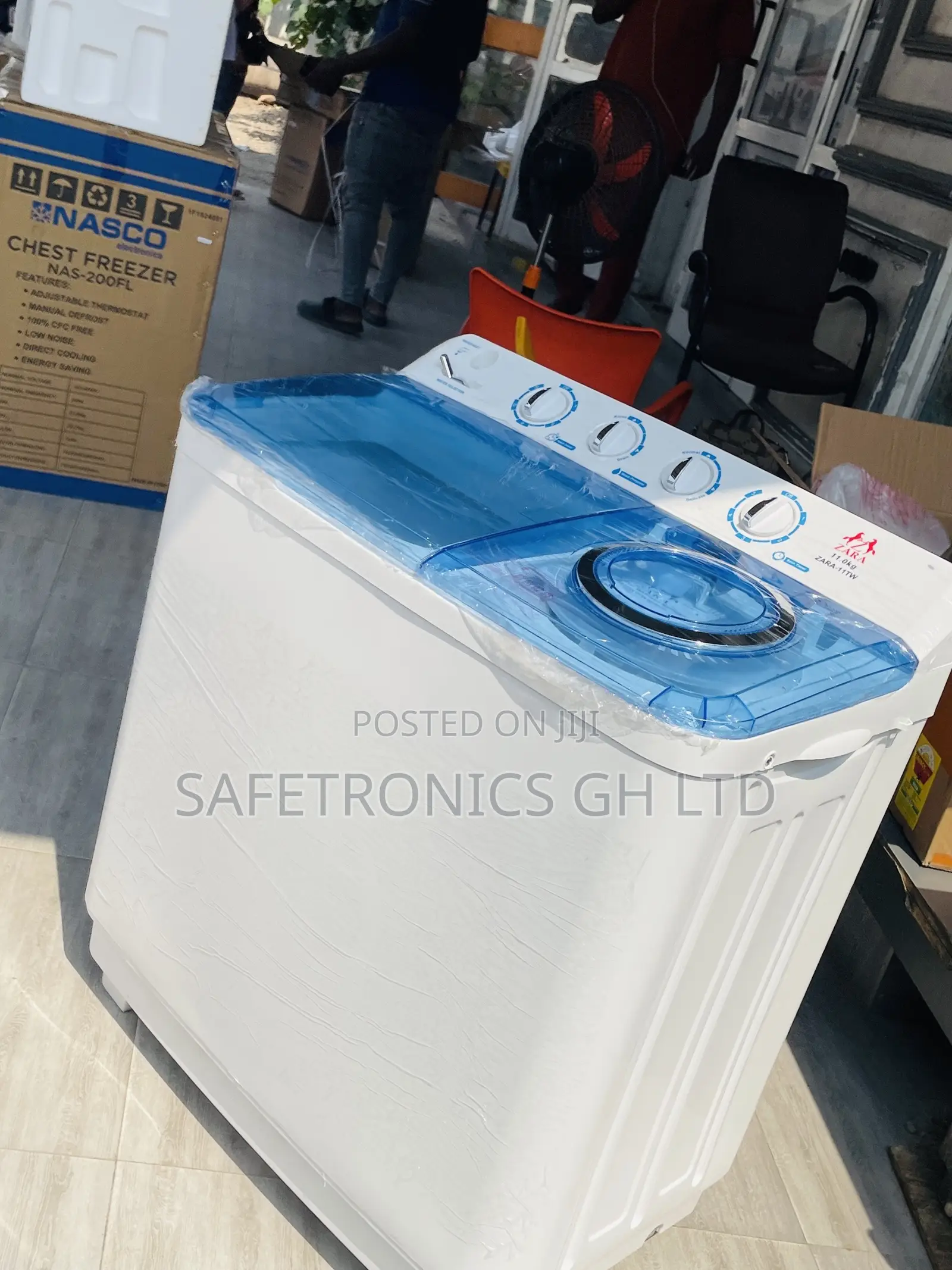 Brand New 18kg Topload Semiauto Zara Washingmachine