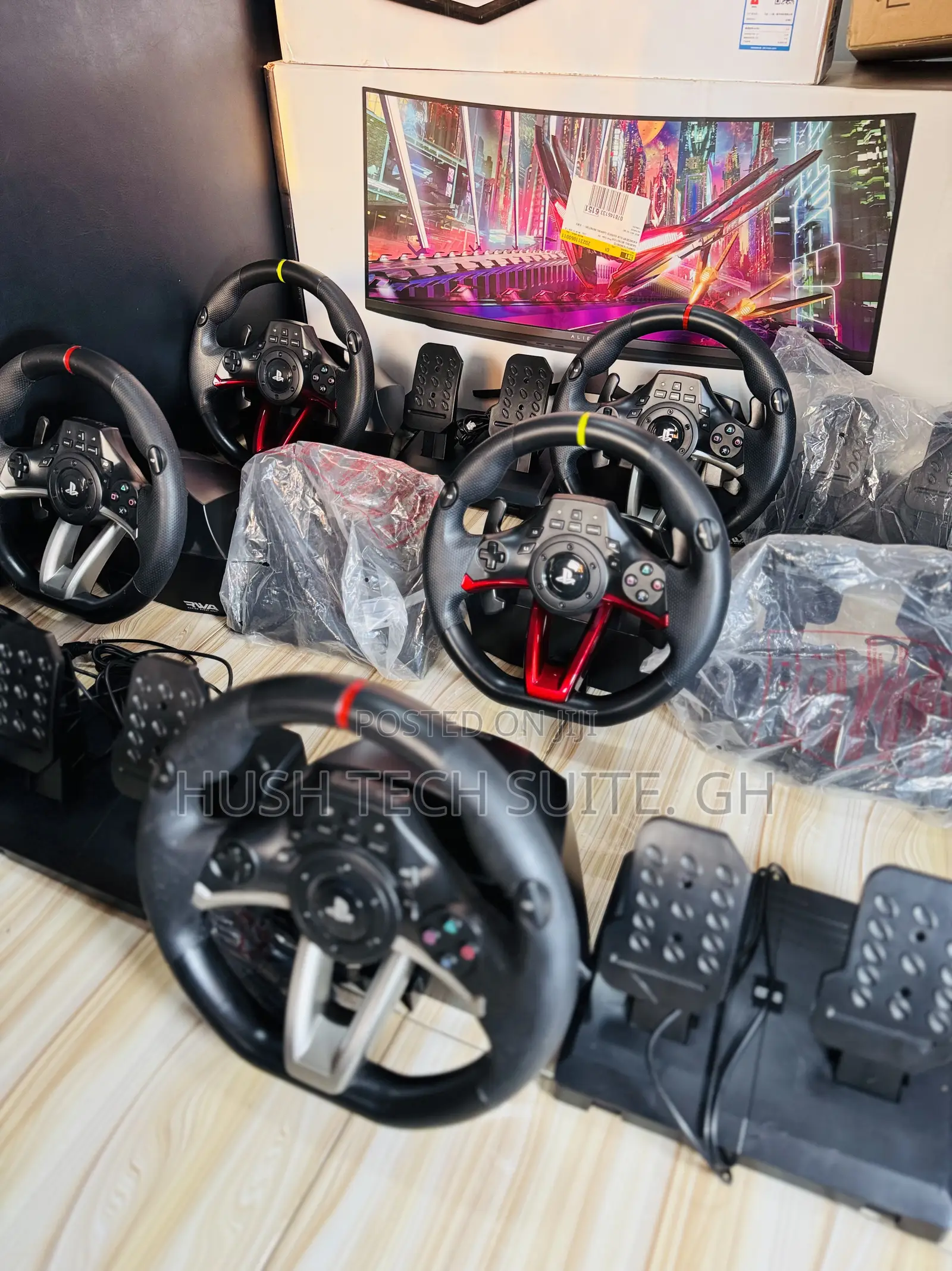 Steering Wheel Controller for PS4 and PC 