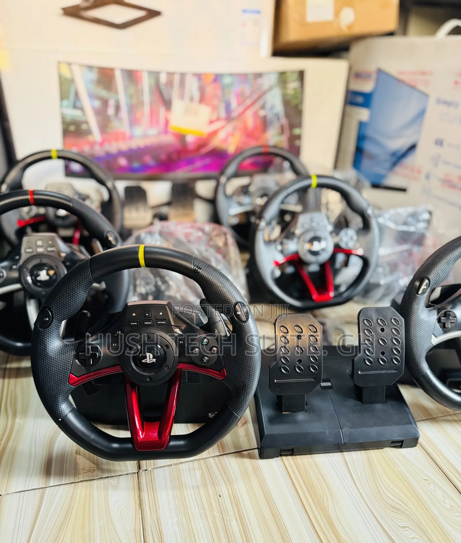 Steering Wheel Controller for PS4 and PC 