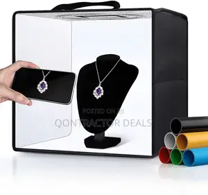 Qontractor Deals 46.5x46.5cm Professional Lightbox 5 Color