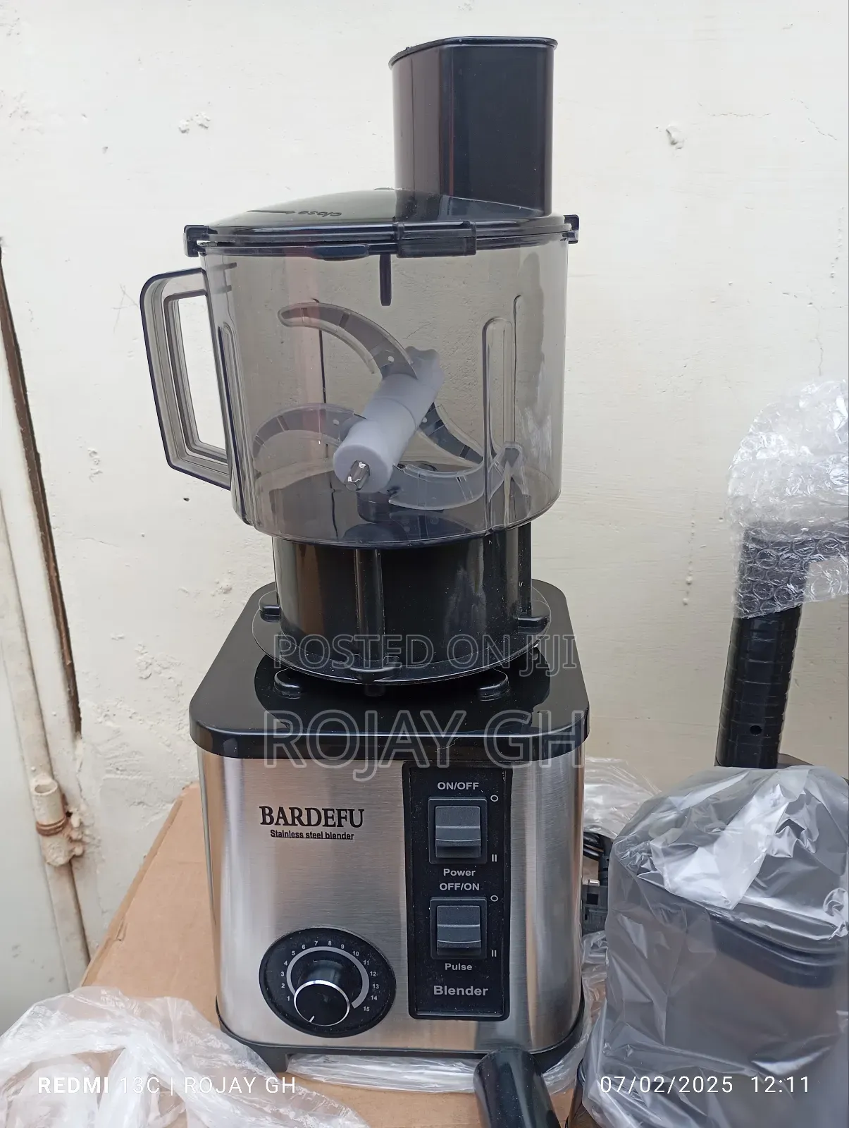Bardefu 6-in-1 Multi-Purpose Blender - 9500w - 3.0l