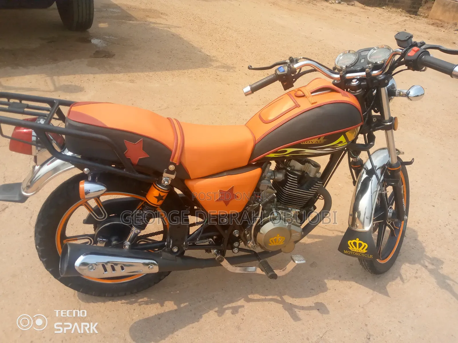 Royal Motorcycle 2024 Black