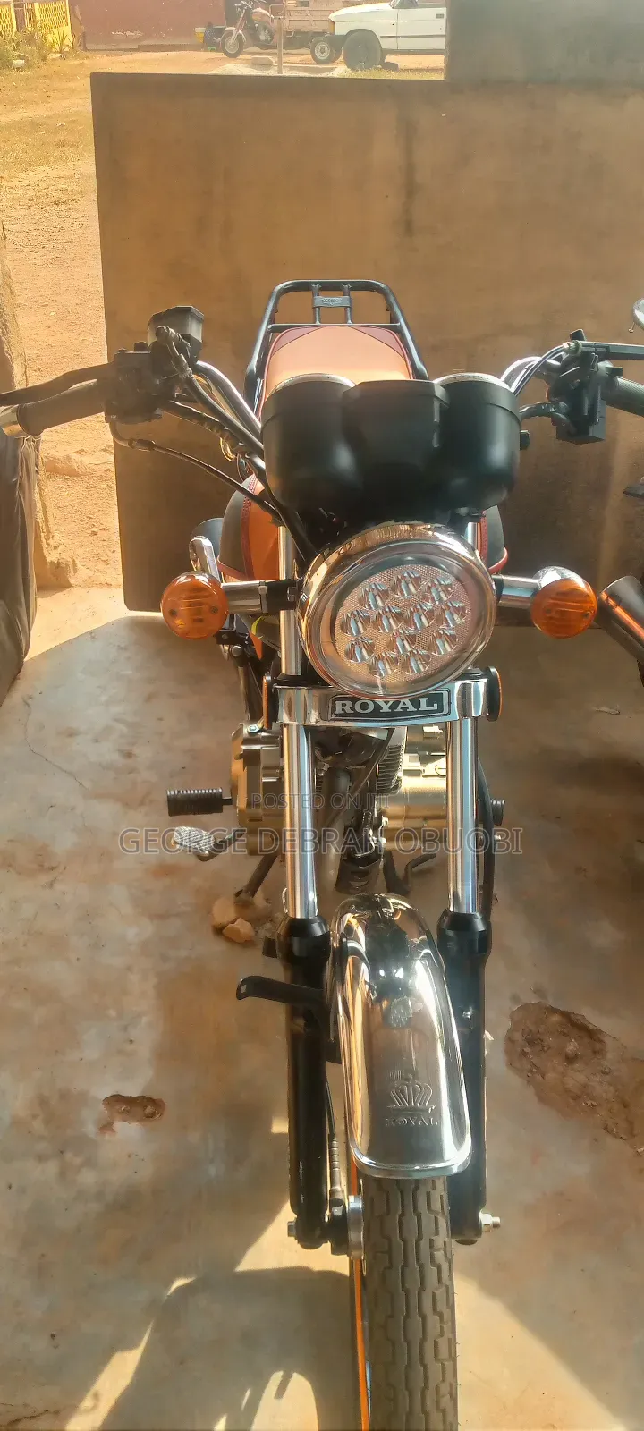Royal Motorcycle 2024 Black