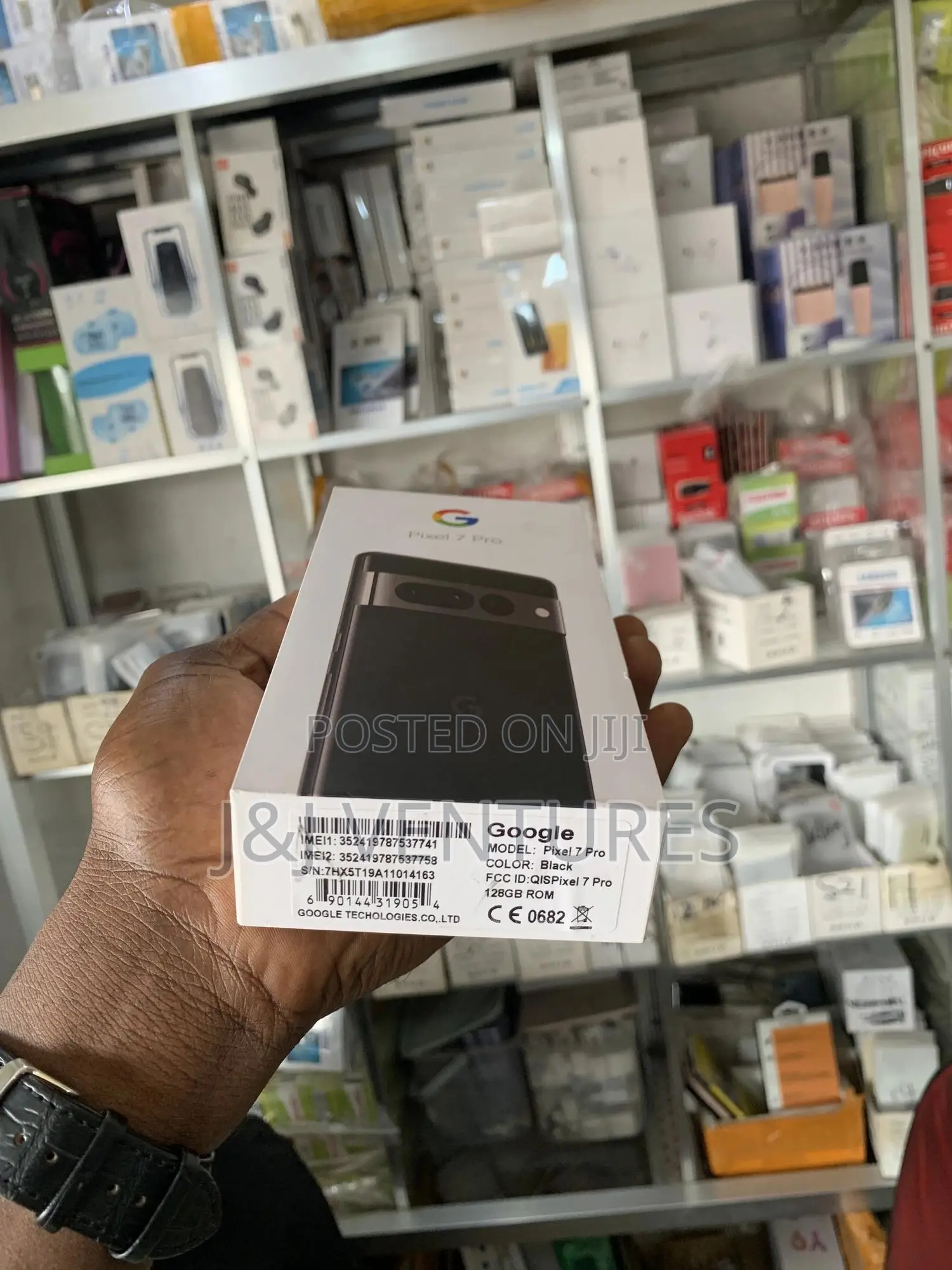 New Google Pixel 7 Pro 128 GB Black