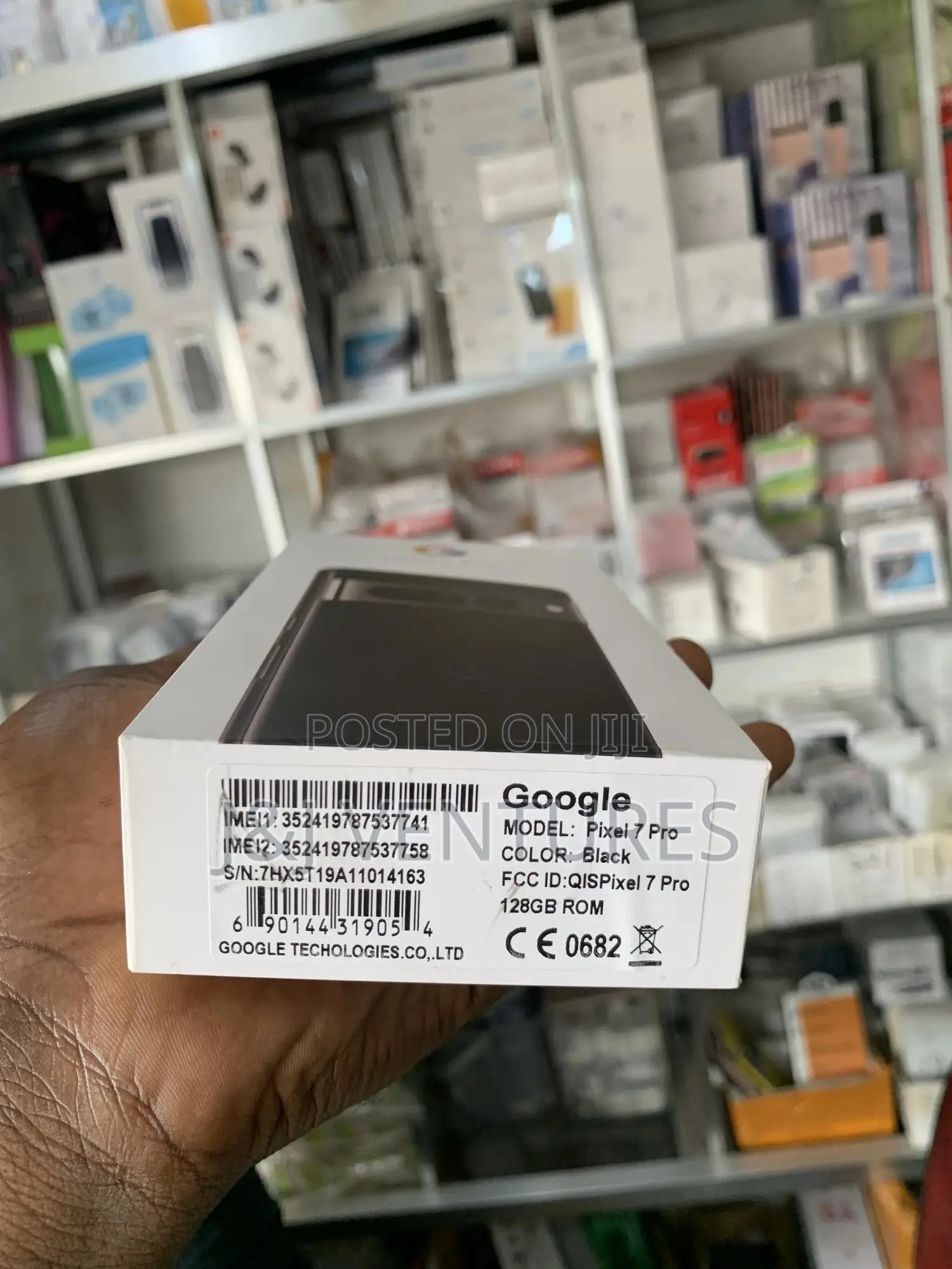 New Google Pixel 7 Pro 128 GB Black