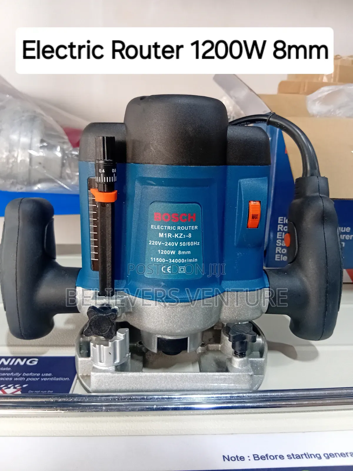 Powerful Electric Router Germany Made Machine