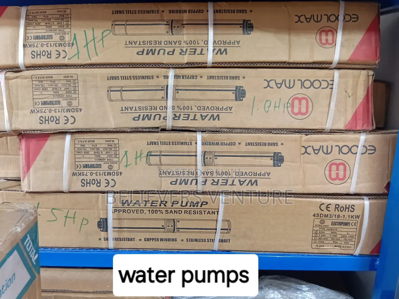 Powerful Borehole Water Pumps Which Comes in Different Sizes