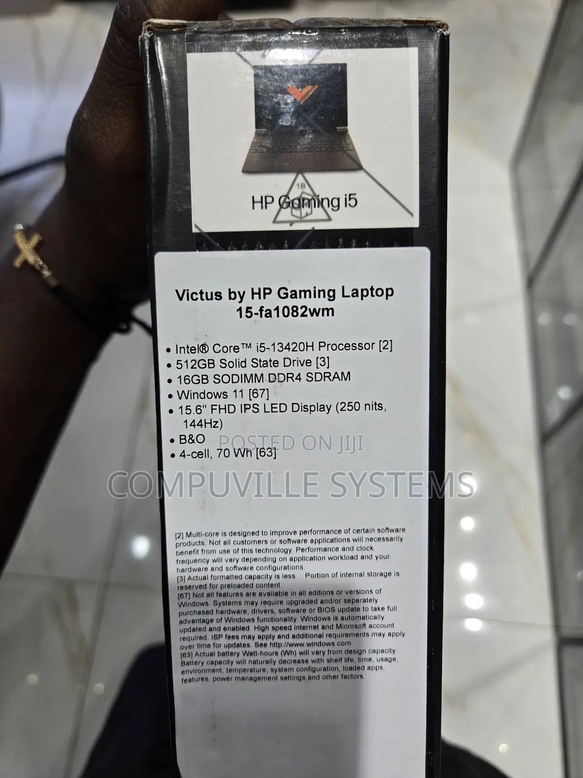 New Laptop HP Victus 15 16GB Intel Core I5 SSD 512GB