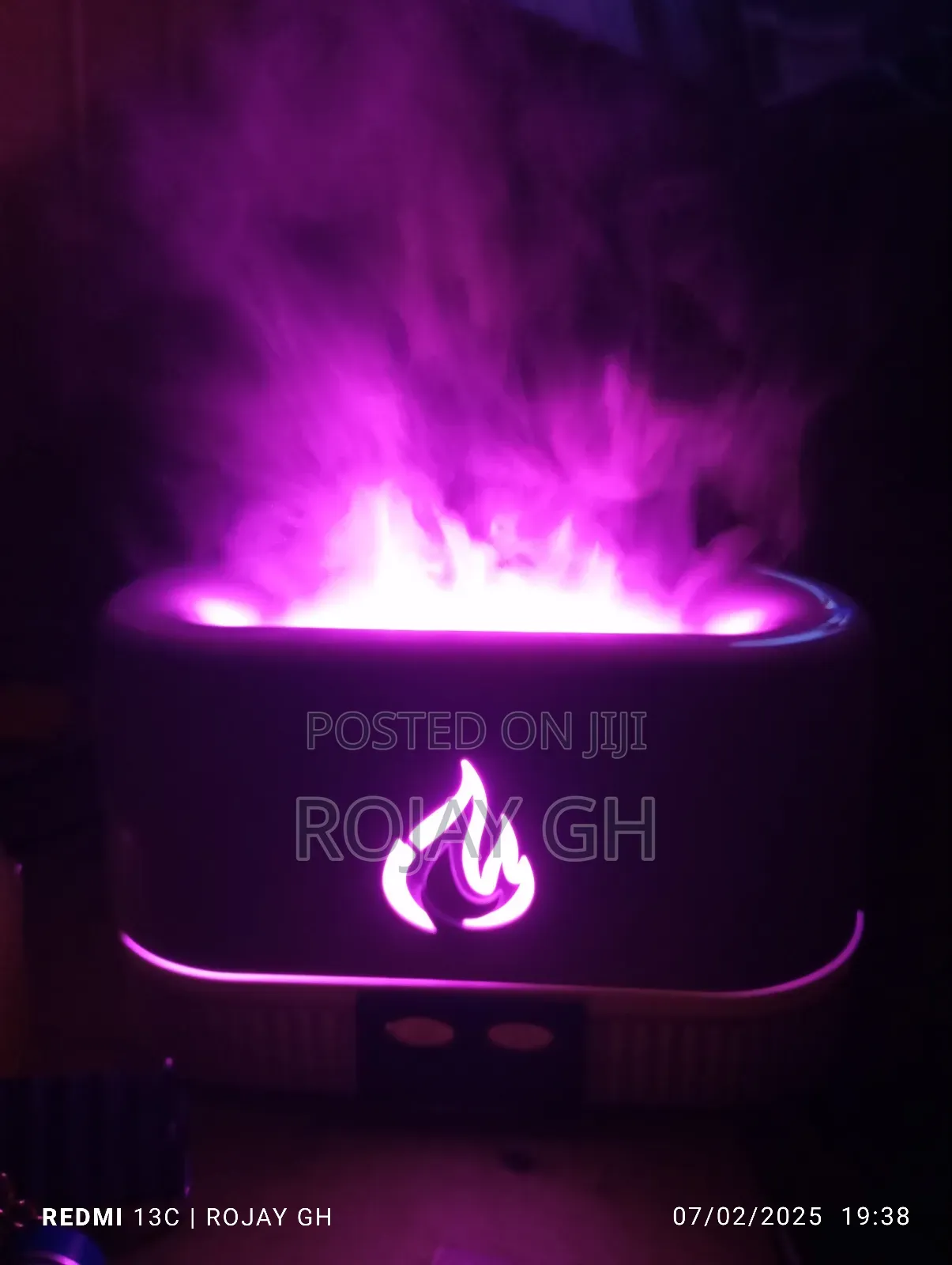 Flame Aroma Diffuser (200ml) - Whte