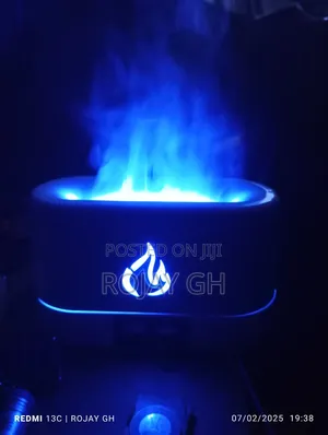 Flame Aroma Diffuser (200ml) - Whte