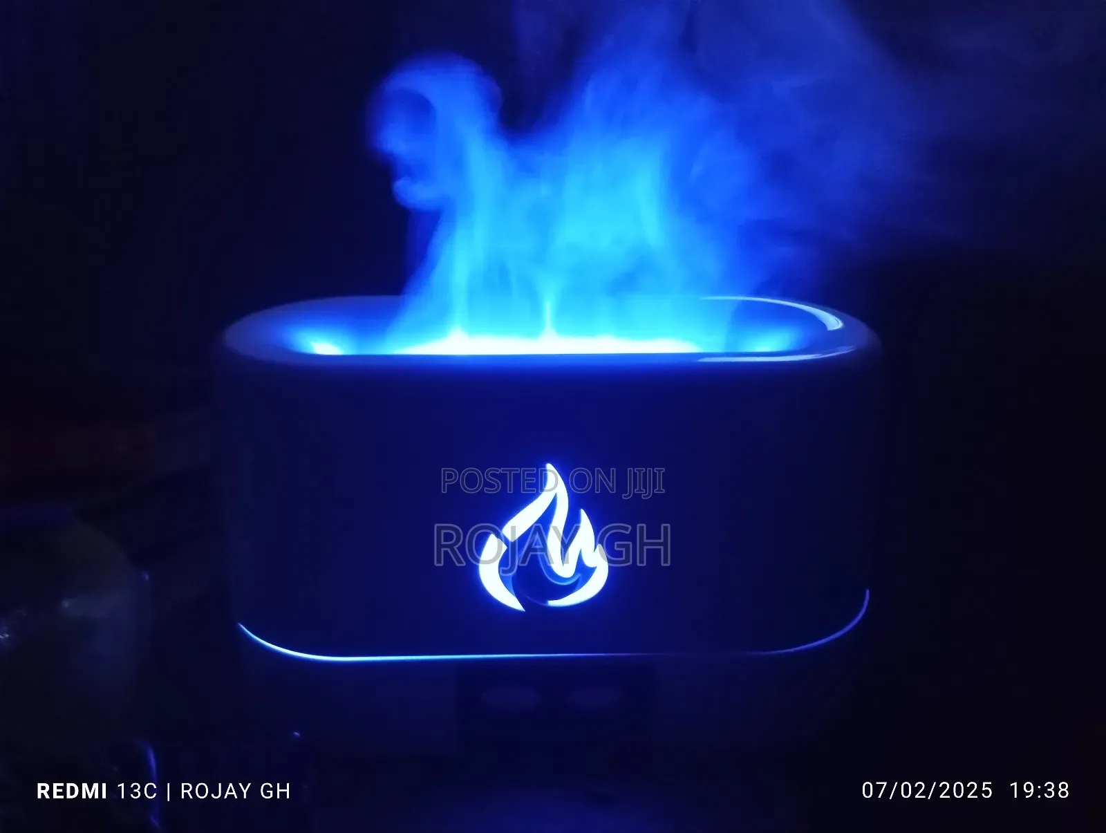Flame Aroma Diffuser (200ml) - Whte