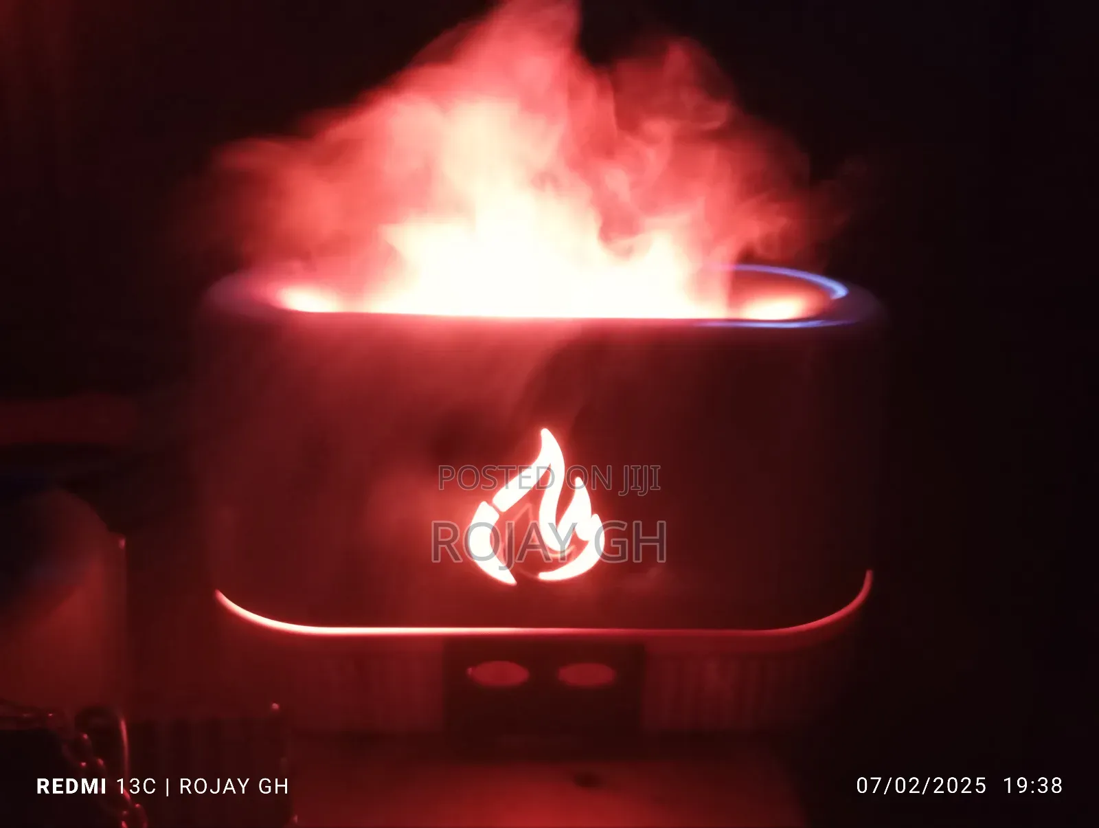 Flame Aroma Diffuser (200ml) - Whte