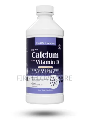 Photo - Earth Creation Liquid Calcium With Vitamin D3