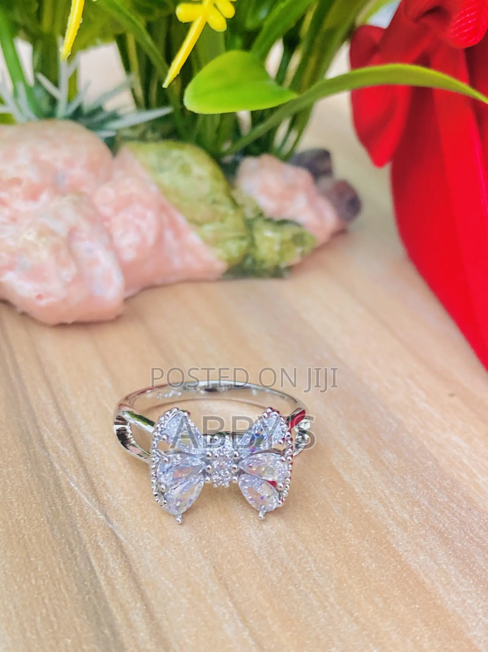 Korean Butterfly Silver Ring