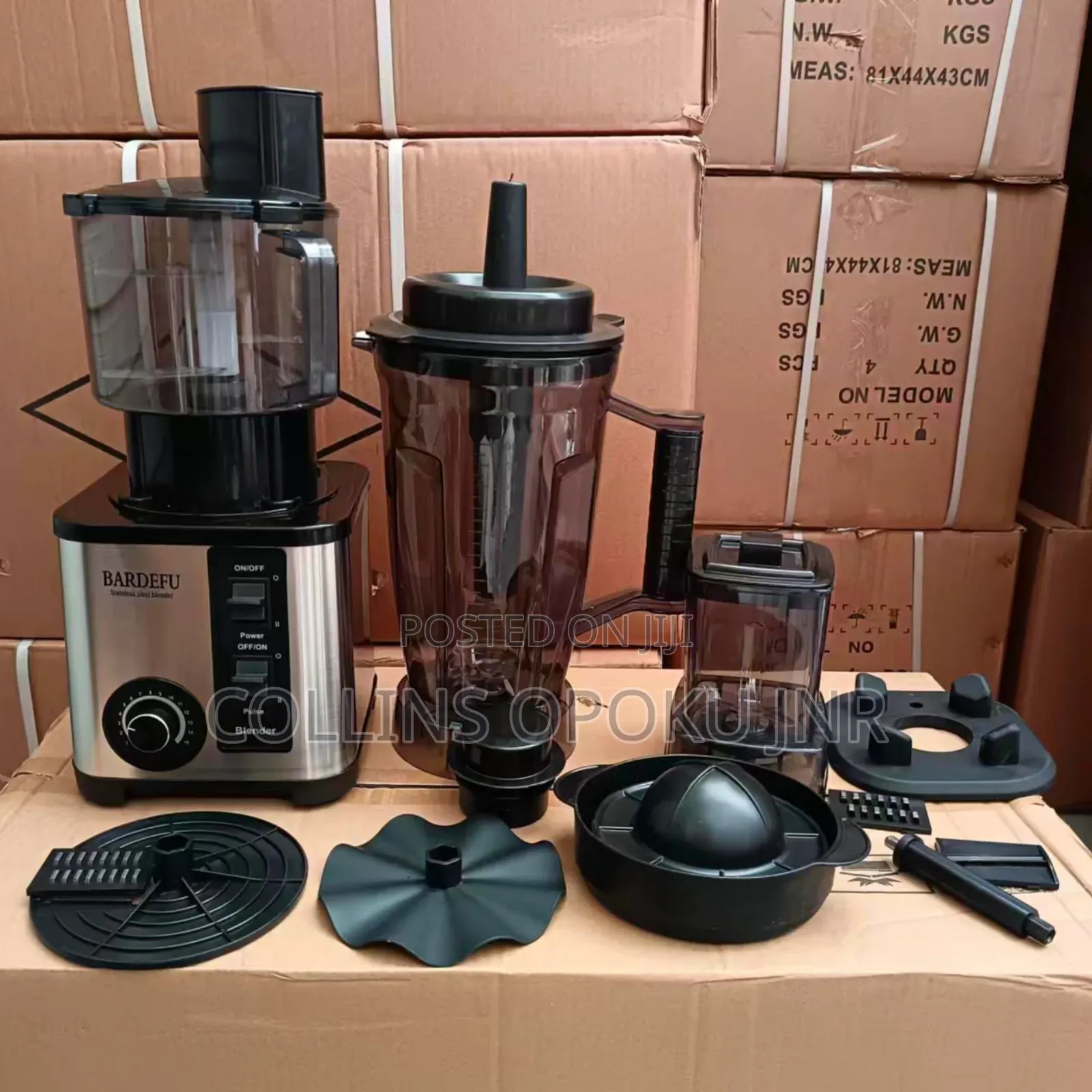 Heavy-Duty Bardefu 6-in-1 Blender - Bf 5042