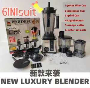 Heavy-Duty Bardefu 6-in-1 Blender - Bf 5042